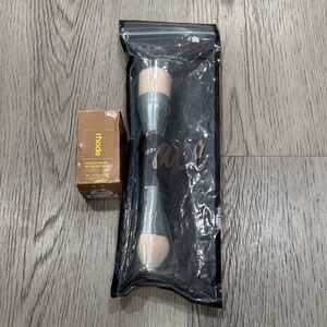 Rhode blush and foundation brush